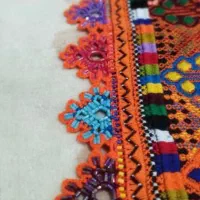 دوخت جالر و ربر روی دستدوز و گونی و انواع کریشی