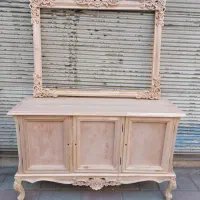 تولیدی اینه کنسول و میز تی وی چوبی جدیدو شیک