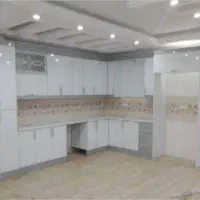 کابینت آماده/تمام چوبی ام دی اف هایگلاس ممبران mdf
