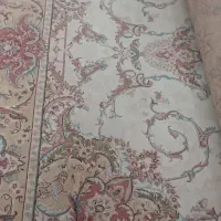 فرش  کرم رنگ ۹ متری ،۱۵۰۰ شانه
