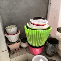تعدادی گلدون سالم