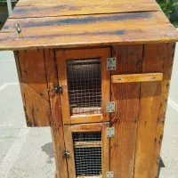 قفس چوبی کلبه ای