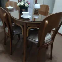 میز نهار خوری ،چوب راش