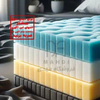 تشک تخت اسفنجی*ضدکمردرد مدل 21*اصل