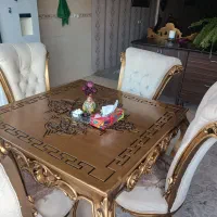 میز ناهار خوری در حد نو جنس چوب