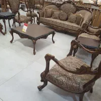 ست سرویس مبل ۷ نفره و ناهارخوری ۸ نفره