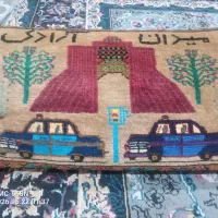 پشتی دستباف اصیل