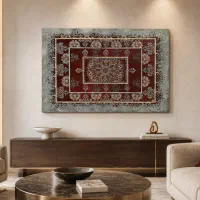 تابلو تمام برجسته پتینه(طرح فرش)