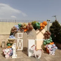 بادکنک آرایی پاکدشت گل ارایی بله برون افتتاحیه