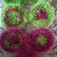 اسکاچ دایره ای بافتنی