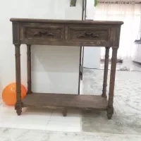 کنسول چوبی