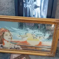 قاب عکس دست بافت