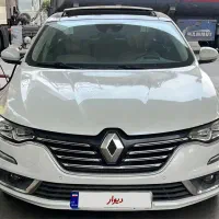 رنو تالیسمان E3 فول داخل کرم سفید صدفی مدل۲۰۱۷