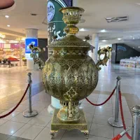 سماور غول پیکر ۲ متری اثری هنری و کلکسیونی