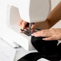 چرخکار شلوار جین و پارچه ای