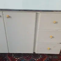 کابینت فلزی دو در و سه کشو