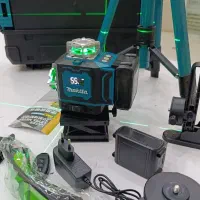 تراز لیزری ماکیتا ۱۶ خط نور سبز باطری بزرگ  Makita