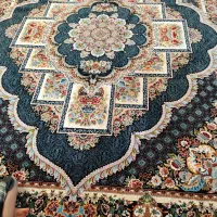 فرش ۱۲متری سرمه ای شیک