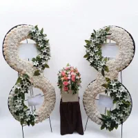 اجاره تاج گل مصنوعی خیریه / ارسال رایگان