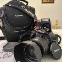 دوربین عکاسی حرفه ایDSlrکنون ژاپن+لنز55-18+رم وکیف