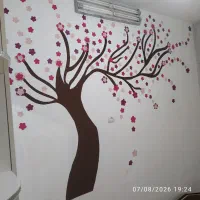 تزیینی با نمد برای اتاق کودک یا مهد کودک ها