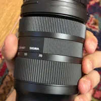 لنز 28 70 سونی سیگما lenz sony sigma 24 70