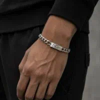 دستبند استیل مردونه