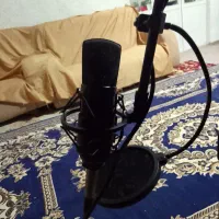 میکروفن کاندنسر به همراه پایه و شیلد