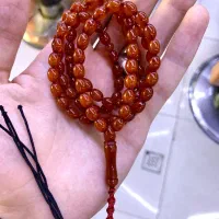 تسبیح ۱۰۱ دانه کهربا کهنه آلمان
