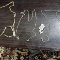 سه عدد زنجیر نو رنگ استیل ثابت