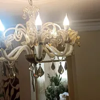 لوستر کریستال ۸شاخه|لوستر و چراغ آویز|تهران, زنجان|دیوار