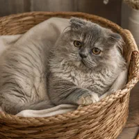 اسکاتیش لانگ هیر چهارماهه