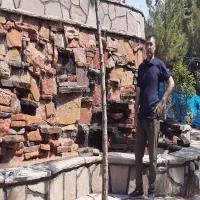 اجرای آبنما باربیکیو ستون سر در آتشکده ، آلاچیق