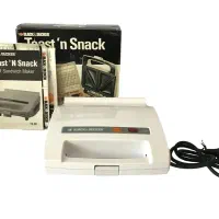 ساندویچ ساز اسنک ساز بلک اند دکر black and decker