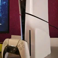 ps5 اسلیم ۱ ترابایت دو دسته فروش و معاوضه.