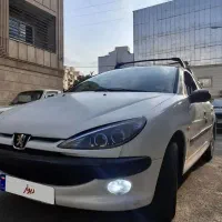 206 تیپ 2 سفید مدل 86