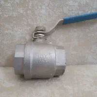 شیرگازی دوتیکه 1000وگ استیل 316 سایز 2 اینچ 2