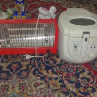 بخاری برقی و سرخ کن وگیرنده و چای ساز