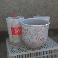 انواع گلدان سفالی پلاستیکی