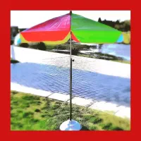 توزیع جزئی و کلی چتر سایبان گرد مربع سیار پایه دار