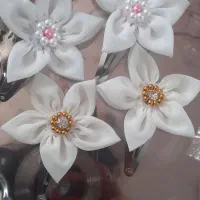 گیره موی مرواریدی جفتی ۶۰ تومن