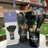ست کفگیر ملاقه سیلیکونی ۱۲ پارچه