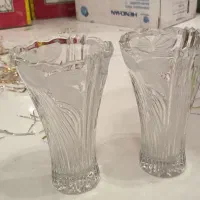 دو عدد گلدان چینی