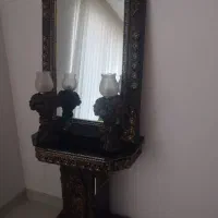 ست میز کنسول و آینه و ساعت