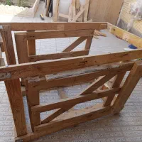 قفس چوبی خاک اره