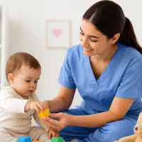 پرستار. کودک و کار در منزل