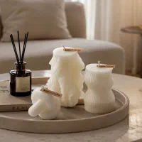 شمع های دستساز و کادویی