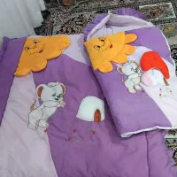 قنداق فرنگی و لحاف ست نوزاد وپتو بیمارستانی