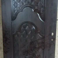 درب اتاقی طرح نگینی چوب hpl