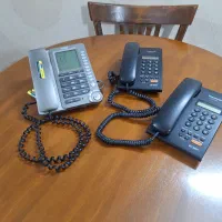 سه عدد گوشی تلفن ثابت